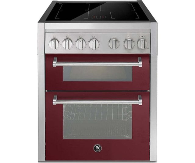 Steel GQ7SF-4I inductie fornuis met dubbele oven - 70 cm breed