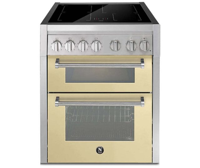 Steel GQ7SF-4I inductie fornuis met dubbele oven - 70 cm breed