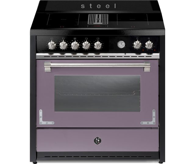 STEEL OXFORD X9F-4FIKW AA fornuis met afzuiging - 90 cm breed