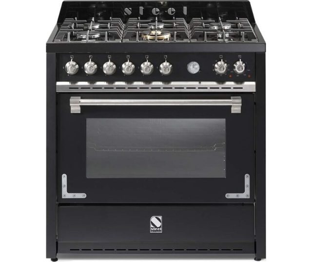 STEEL OXFORD X9F-6 BA fornuis - 90 cm breed