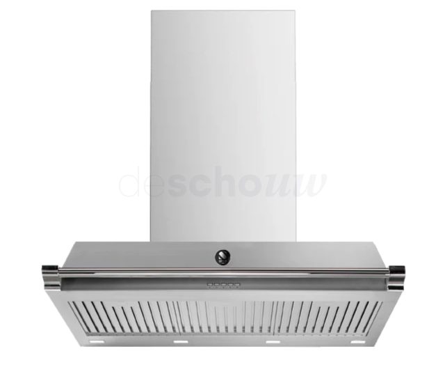 Steel AKL90 wand afzuigkap - Ascot - 90 cm. breed