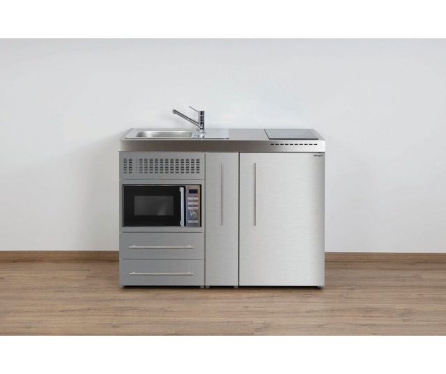 Stengel PREMIUMLINE MPM 120 A edelstaal minikeuken - Wit