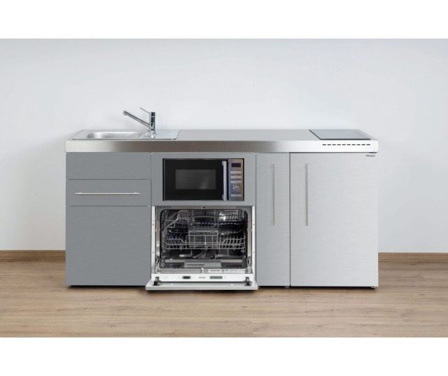 Stengel PREMIUMLINE MPGSM 180 A edelstaal minikeuken - Wit