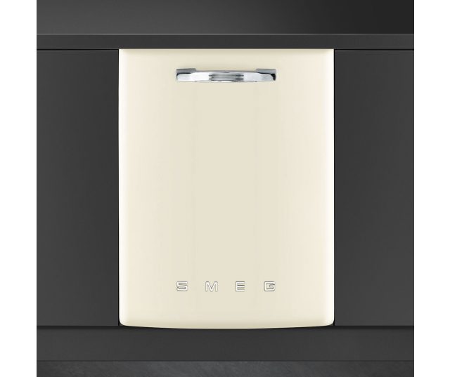 Smeg STFABCR3 retro jaren 50 onderbouw vaatwasser - crème
