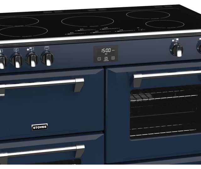 Stoves Richmond DX S1000Ei CB Midnight Blue inductie fornuis