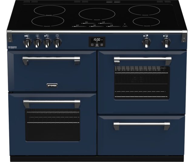 Stoves Richmond DX S1000Ei CB Midnight Blue inductie fornuis