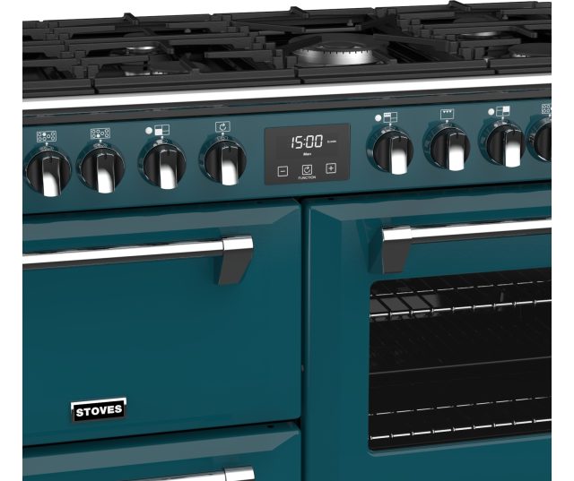 Stoves RICHMOND S1000 DF Deluxe Kingfisher Teal fornuis