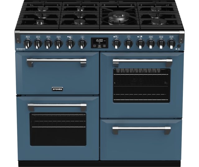 Stoves RICHMOND S1000 DF Deluxe Thunder Blue fornuis