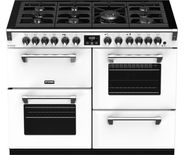 Stoves RICHMOND S1100 DF Deluxe Icy White fornuis