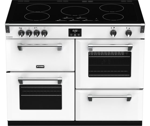 Stoves RICHMOND DX S1100 EI Icy White inductie fornuis