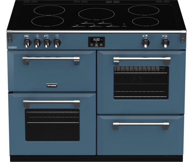 Stoves RICHMOND DX S1100 EI Thunder Blue inductie fornuis