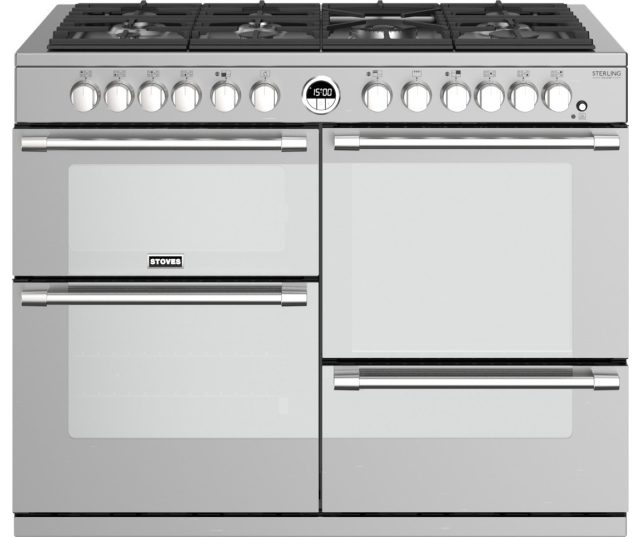 Stoves Sterling S1100 DF rvs fornuis