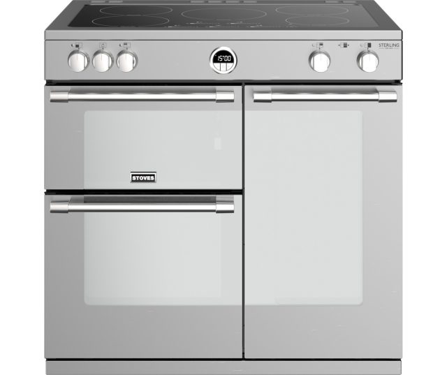 Stoves Sterling S900 EI Deluxe rvs inductie fornuis