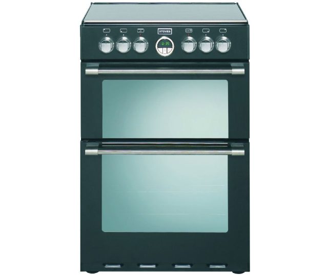 Stoves STERLING 600 DFT ZWART fornuis
