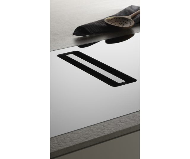 V-Zug CombiCookTop V2000 inbouw inductie kookplaat met afzuiging