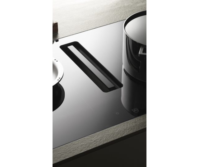 V-Zug CombiCookTop V2000 inbouw inductie kookplaat met afzuiging
