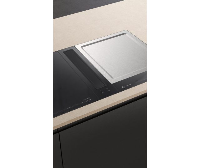 V-Zug CookTop Teppan Yaki I40 inbouw teppan yaki bakplaat