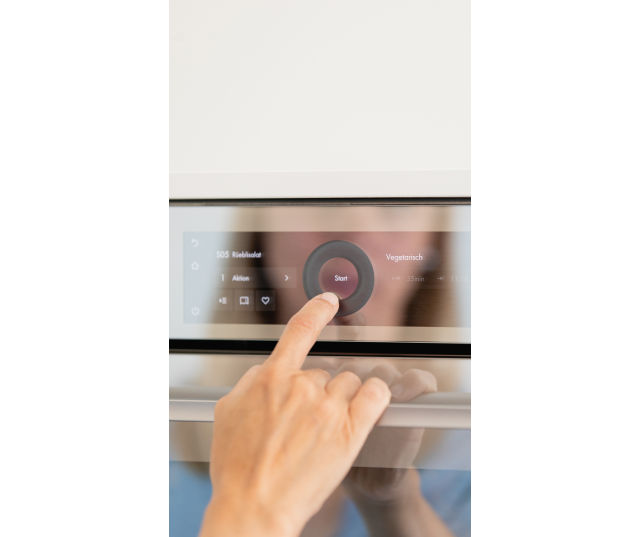 V-Zug CombiSteamer V6000 45 AutoDoor Platinum inbouw combi-stoomoven