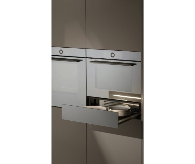 V-Zug WarmingDrawer V4000 28 Zwart Glas inbouw warmhoudlade