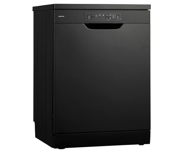 Inventum VVW6008AB vrijstaande vaatwasser - zwart
