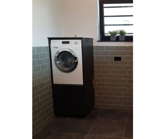 Wasmachinekast SOLO wasmachinekast ook leverbaar in andere kleuren