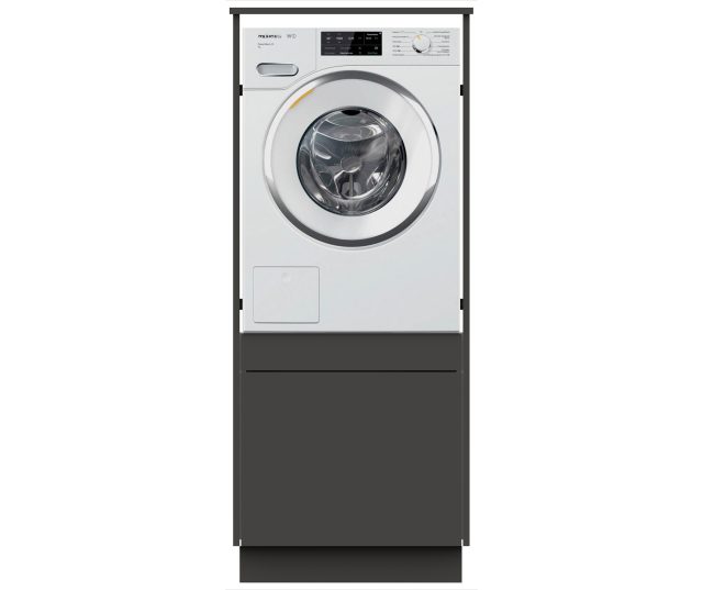 WASMACHINEKAST kast SOLO metallic black