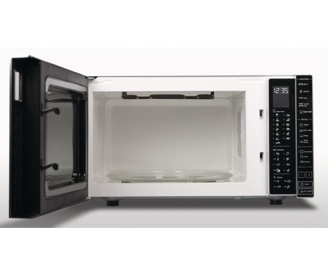 De Whirlpool MWP 303 SB heeft een linksdraaiende deur