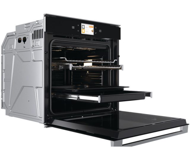 Met de app is de Whirlpool W11 OM1 4MS2 P inbouw oven handig te bedienen
