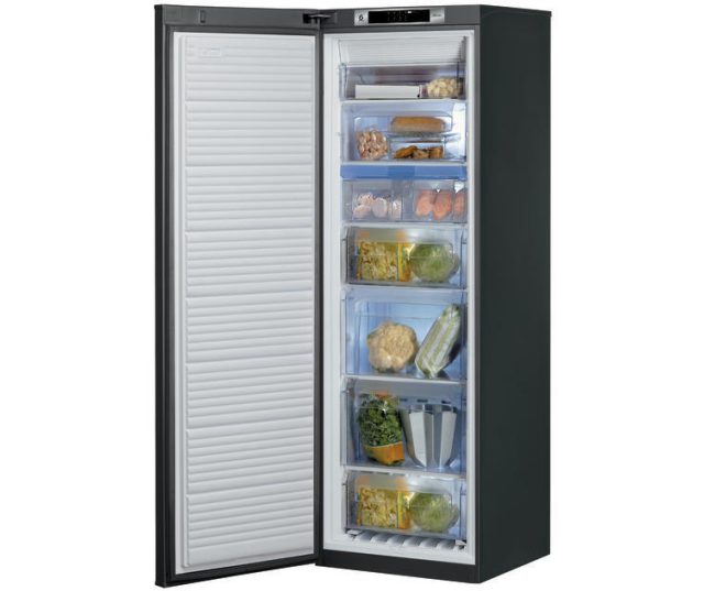 Whirlpool WVN 1863 NF N zwart vrieskast