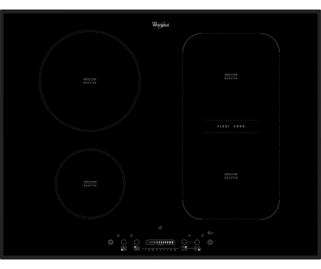 Whirlpool ACM816BA inductie kookplaat