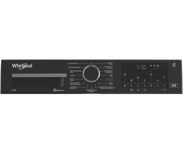 Whirlpool C WD 105M WBS BE condensdroger bovenaanzicht detail