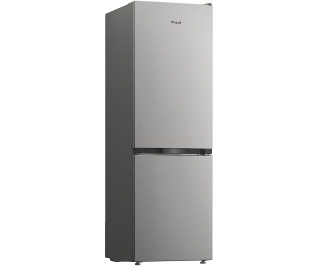 Whirlpool WHK 22373 X6EA bottom-freezer koelkast vooraanzicht gesloten deuren