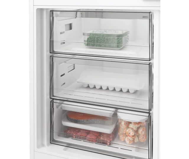 Whirlpool WHK2 5323 B5E2 koelkast deur oprekken met diverse deurvakken