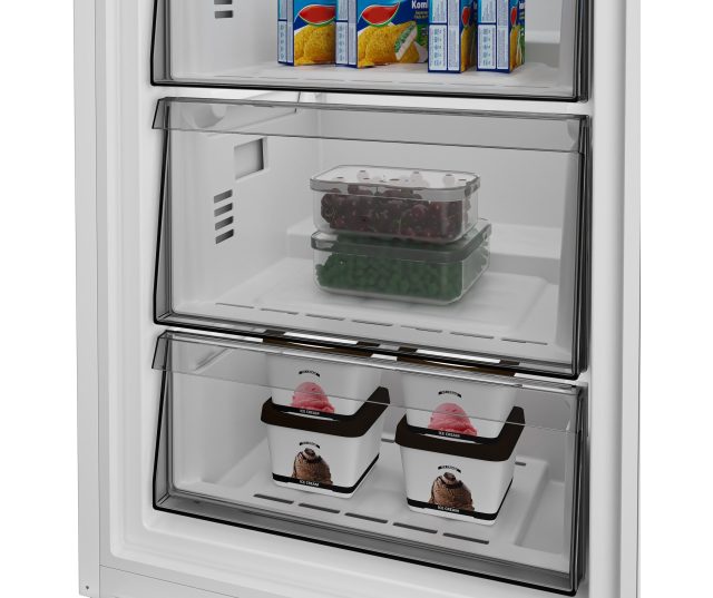 Whirlpool WHMFF 6312 XP5E bovenste friescellae leeg zonder producten