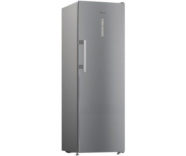 Whirlpool WHMLF 6442 XP4 koelkast zijkant, profielweergave zilvergrijs design
