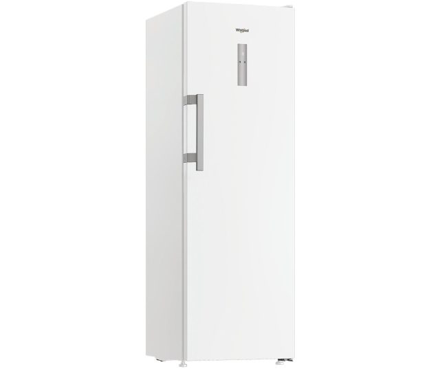 Whirlpool WHMLF 6444 W6E vrijstaande koelkast zijkant perspectief