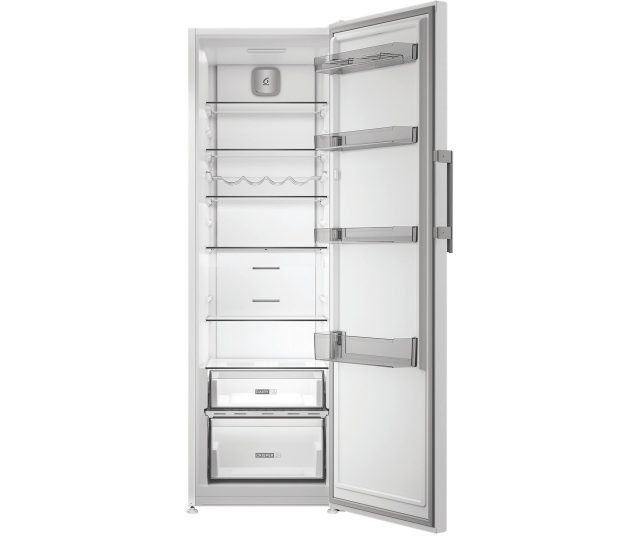 Whirlpool WHMLF 6444 W6E geopende deur met interieur laden en schappen