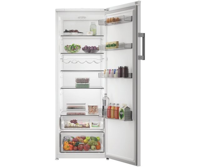 Whirlpool WHMLS 2411 W4E koelkast geopende deur deurschrappen met bakjes voor diverse producten