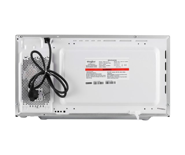 Whirlpool MWO 611 SL magnetron met grill zilver