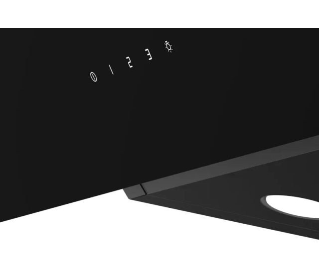 afzuigkap Wiggo WE-A643G(B) - Zwart