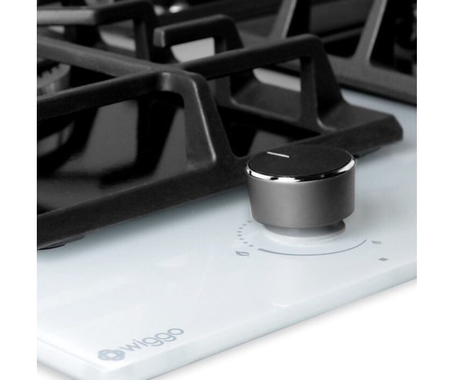 Wiggo WH-G935GR(W) kookplaat - Witte kookplaat
