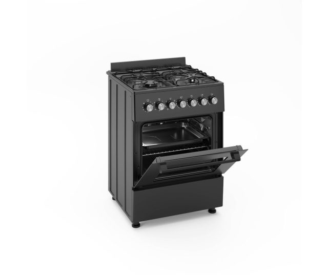 Wiggo WO-E606A(BB) fornuis - Gas