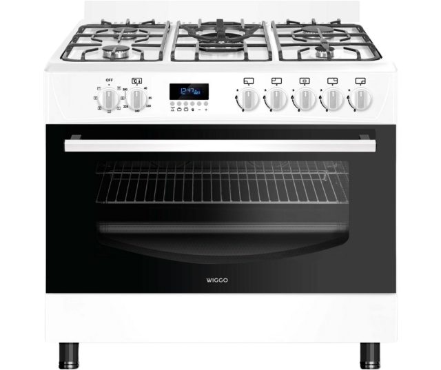 Wiggo WO-E909R(WW) fornuis - 90 cm breed