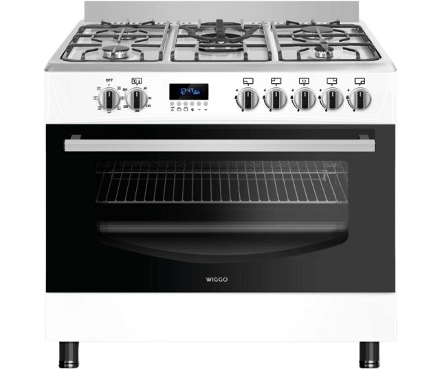 Wiggo WO-E909R(WX) fornuis - 90 cm breed