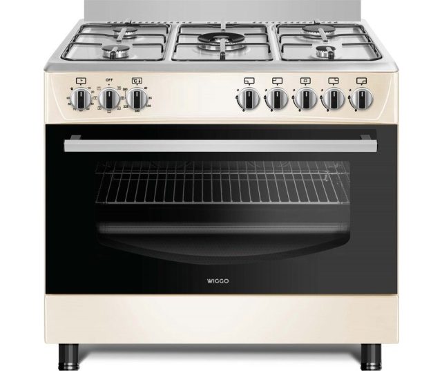 Wiggo WO-E969R(CX) gas fornuis - creme