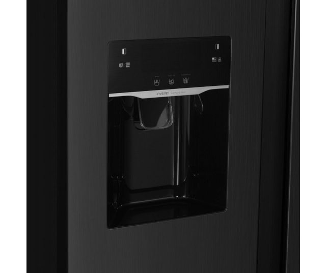 side-by-side koelkast Wiggo WR-SBS18IME(DX) - Vrijstaand