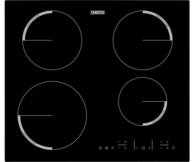 Zanussi ZEL6640FBA inductie inbouw kookplaat