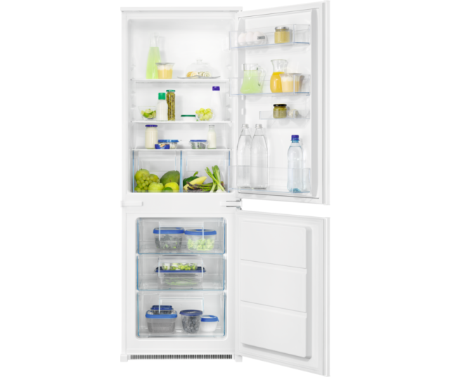 Zanussi ZNLN16FS1 inbouw koelkast - nis 158 cm.