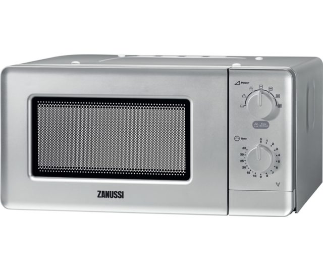 Zanussi ZFM15100SA vrijstaande rvs-look magnetron