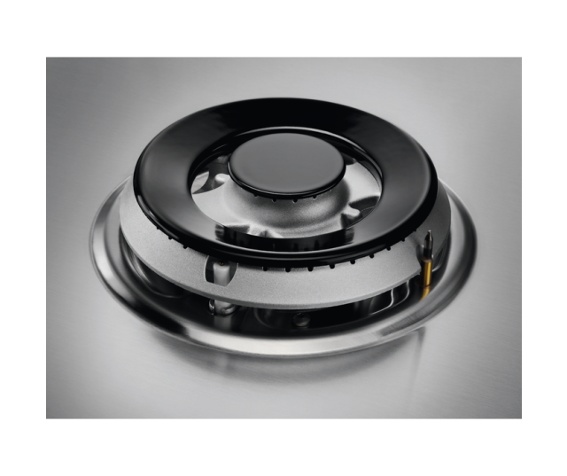 Zanussi ZGH76534XS inbouw gas kookplaat